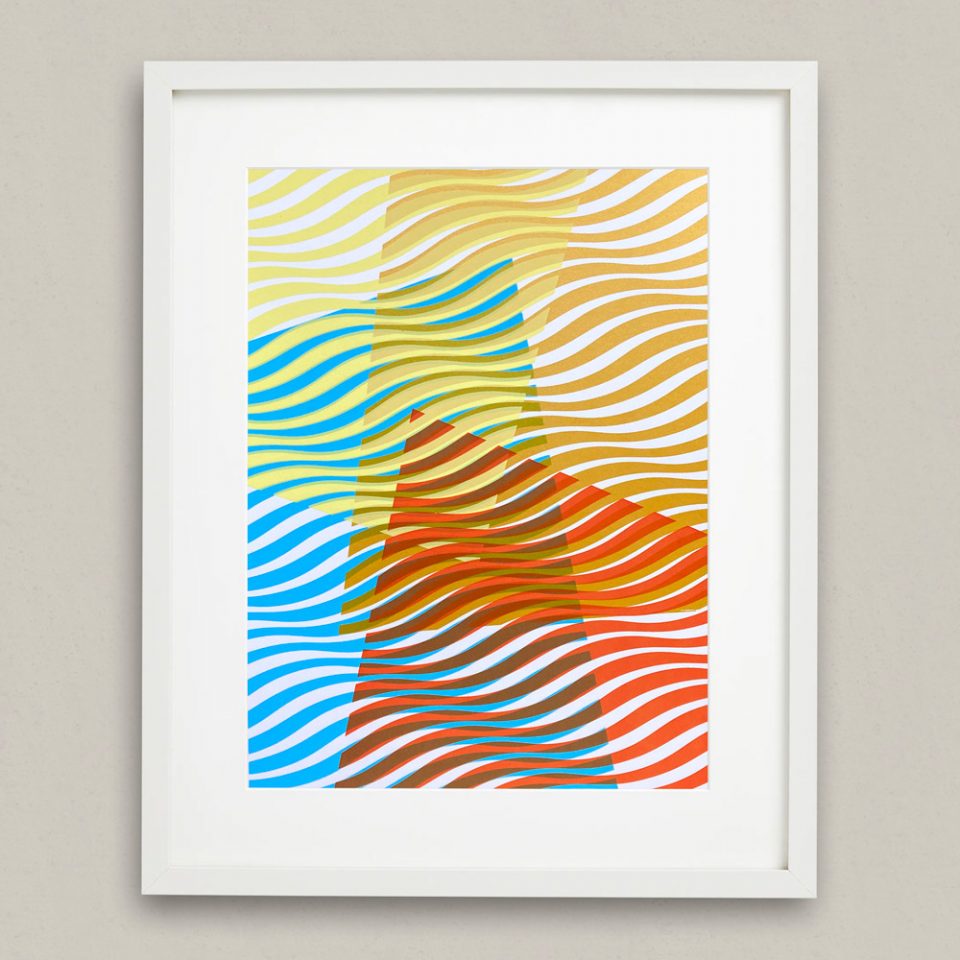 Colourful Abstract Geometric Prints