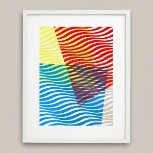 Colourful Abstract Geometric Prints